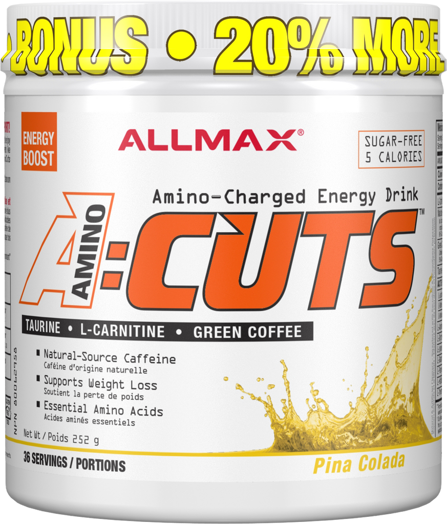A:Cuts (Pina Colada) - Allmax - Acides aminés et Énergie